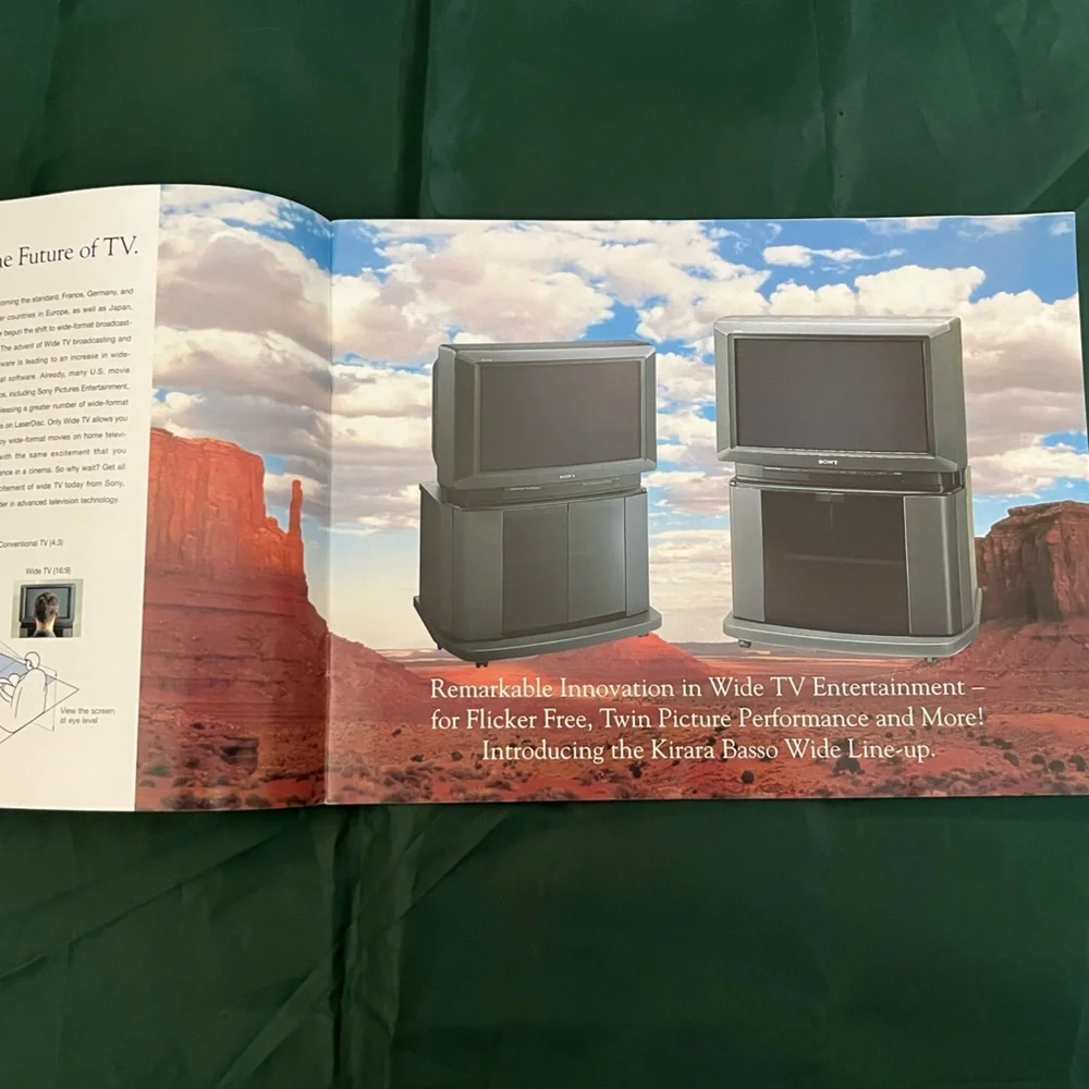 1996 Sony TV brochure